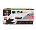Large Heavy-Duty Nitrile Gloves – 6 Mil – Diamond Grip – Black – Latex-Free – B2B Bulk Supply – Fast Shipping Canada