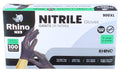 Extra Large Powder-Free Nitrile Gloves – 100-Pack – Black – Latex-Free – B2B Bulk Supply – Fast Shipping Canada