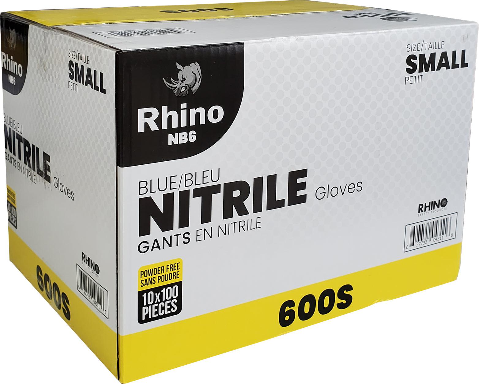 Small Powder-Free Nitrile Gloves – 100-Pack – Blue – Latex-Free – B2B Bulk Supply – Fast Shipping Canada